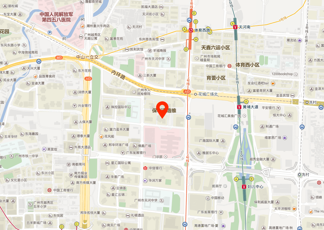 中盈大厦地图位置
